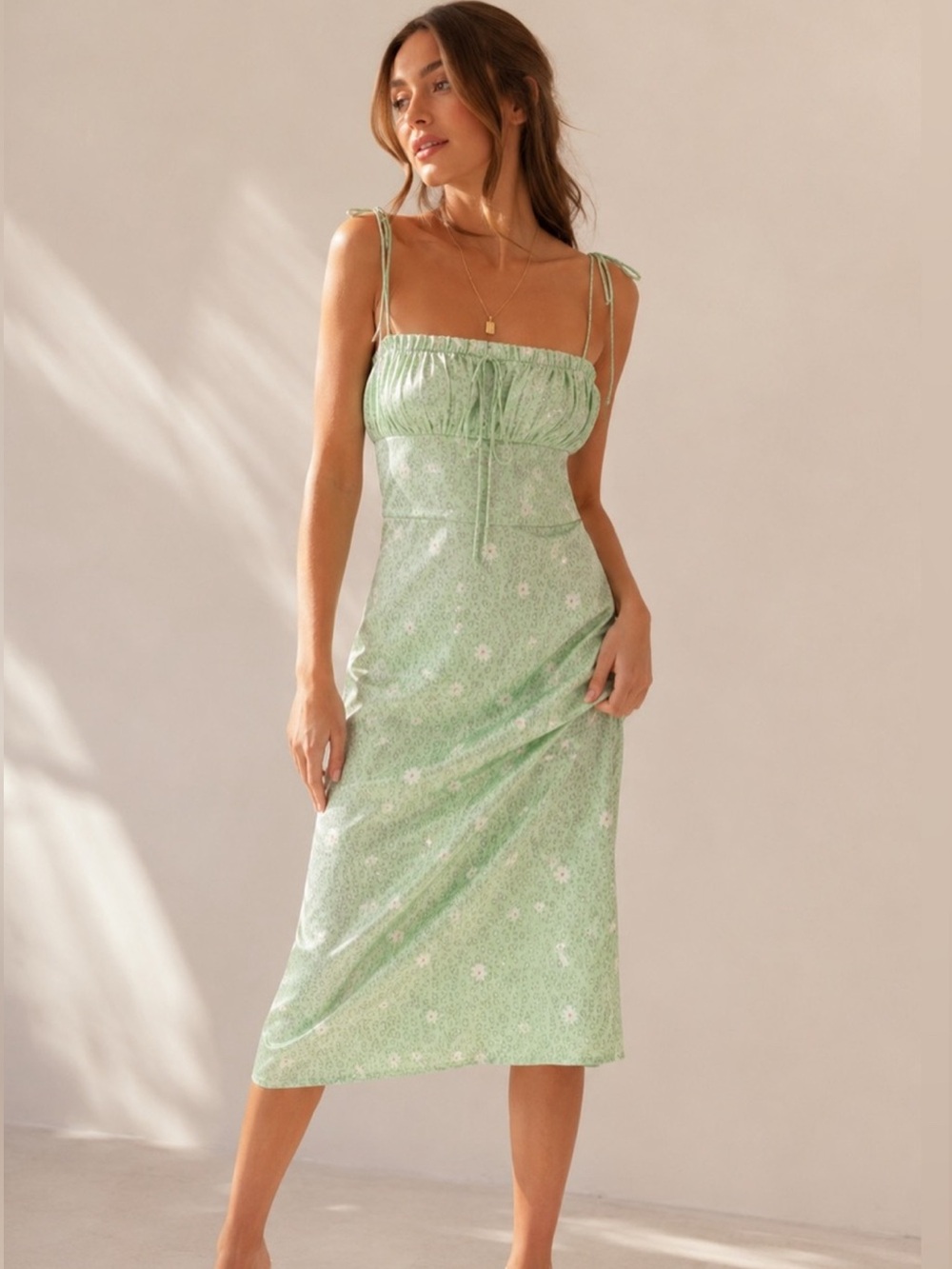 FOR LOVE AND LEMONS Robin Midi Dress